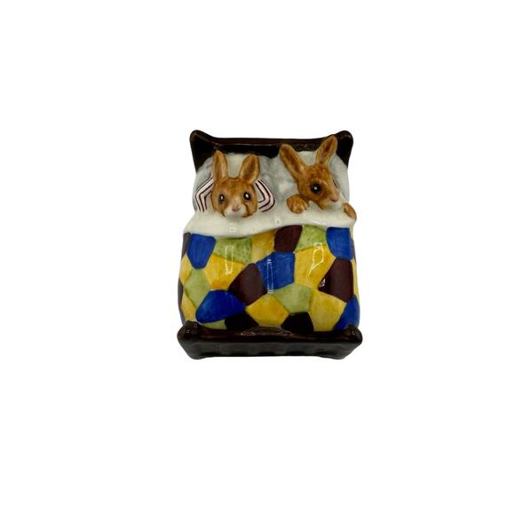 Vintage Royal Doulton Bunnykins Sleepytime Figurine 1975 - Picture 1 of 5